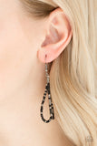 Paparazzi "City Catwalk" Black Necklace & Earring Set Paparazzi Jewelry