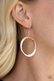 Paparazzi VINTAGE VAULT "Wildly Wild-lust" Rose Gold Earrings Paparazzi Jewelry