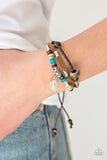 Paparazzi "Woodland Wonderland" Brown Urban Bracelet Unisex Paparazzi Jewelry