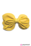 Paparazzi "Leaps and Bounds - Yellow" hair clip Paparazzi Jewelry