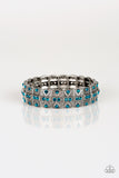 Paparazzi "Modern Magnificence" Blue Bracelet Paparazzi Jewelry