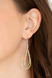 Paparazzi "City Catwalk" Gold Necklace & Earring Set Paparazzi Jewelry