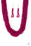 Paparazzi VINTAGE VAULT "The Show Must CONGO On!" Pink Necklace & Earring Set Paparazzi Jewelry
