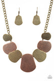 Paparazzi VINTAGE VAULT "CAVE The Day" Multi Necklace & Earring Set Paparazzi Jewelry