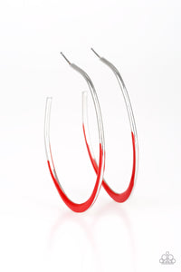 Paparazzi "So Seren-DIP-itous" Red Earrings Paparazzi Jewelry