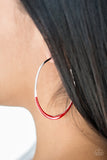 Paparazzi "So Seren-DIP-itous" Red Earrings Paparazzi Jewelry