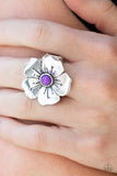 Paparazzi VINTAGE VAULT "Boho Blossom" Purple Ring Paparazzi Jewelry