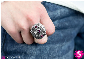 Paparazzi "Queen Of Hearts" Purple Ring Paparazzi Jewelry