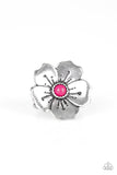 Paparazzi "Boho Blossom" Pink Ring Paparazzi Jewelry