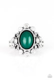 Paparazzi "Noticeably Notable" Green Ring Paparazzi Jewelry