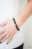 Paparazzi VINTAGE VAULT "Keep Your Cool" Black Urban Bracelet Unisex Paparazzi Jewelry