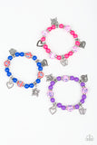 Girls Multi Starlet Shimmer Bracelets Multi Set of 5 Paparazzi Jewelry