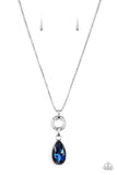 Paparazzi "Lookin Like A Million" Blue Necklace & Earring Set Paparazzi Jewelry