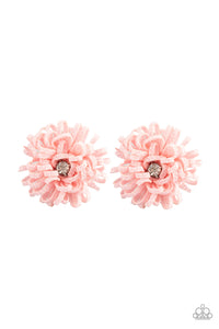 Paparazzi "Peppy In Petunias" Pink Hair Clip Paparazzi Jewelry