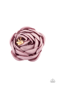 Paparazzi "Rose Romance" Purple Hair Clip Paparazzi Jewelry