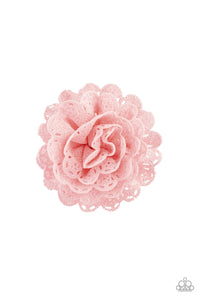 Paparazzi "Floral Fashionista" Pink Hair Clip Paparazzi Jewelry