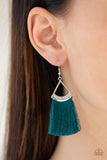 Paparazzi "Tassel Tuesdays" Blue Earrings Paparazzi Jewelry