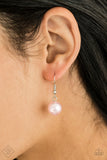 Paparazzi "Soon To Be Mrs." FASHION FIX Pink Necklace & Earring Set Paparazzi Jewelry