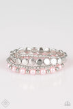 Paparazzi "Girly Girl Glamour" FASHION FIX Pink Bracelet Paparazzi Jewelry