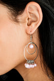Paparazzi "New York Attraction" FASHION FIX Pink Earrings Paparazzi Jewelry