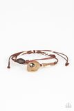 Paparazzi "Trail Trek" Brown Urban Bracelet Unisex Paparazzi Jewelry