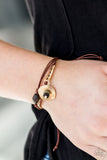 Paparazzi "Trail Trek" Brown Urban Bracelet Unisex Paparazzi Jewelry