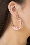 Paparazzi "The HOOP Up" Copper Earrings Paparazzi Jewelry