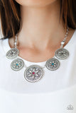 Paparazzi VINTAGE VAULT "Written In The STAR LILIES" Multi Necklace & Earring Set Paparazzi Jewelry