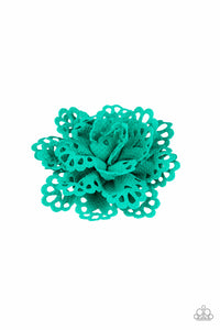 Paparazzi "Springing Into Spring" Green Hair Clip Paparazzi Jewelry