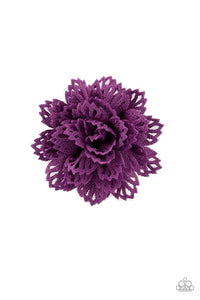 Paparazzi "Floral Flair" Purple Hair Clip Paparazzi Jewelry