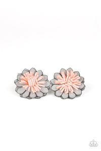 Paparazzi "Blooming Bliss" Silver 049XX Hair Clip Paparazzi Jewelry