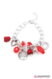 Paparazzi "Branched Out" Red Bracelet Paparazzi Jewelry