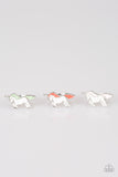 Girl's Starlet Shimmer Set of 5 Multi Color Unicorn Silver Rings Paparazzi Jewelry
