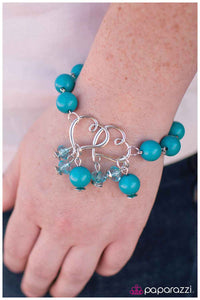 Paparazzi "Endless Love" Blue Bracelet Paparazzi Jewelry