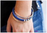 Paparazzi "Shine Bright Like A Diamond - Blue" bracelet Paparazzi Jewelry