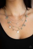 Paparazzi "Classic Class Act" Blue Necklace & Earring Set Paparazzi Jewelry