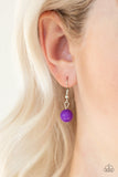 Paparazzi VINTAGE VAULT "Gypsy Gulf" Purple Necklace & Earring Set Paparazzi Jewelry