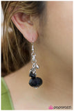 Paparazzi "A Cinderella Story" Black Earrings Paparazzi Jewelry