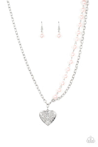 Paparazzi "Forever In My Heart" Pink Necklace & Earring Set Paparazzi Jewelry