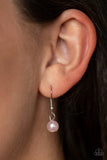Paparazzi "BALLROOM Service" Pink Necklace & Earring Set Paparazzi Jewelry