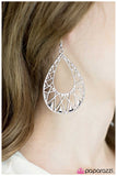 Paparazzi "Acutely Aztec" Silver Earrings Paparazzi Jewelry