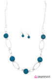 Paparazzi "Having A Ball - Bue" necklace Paparazzi Jewelry