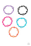 Girls Multi Color & Silver Bead Starlet Shimmer 144XX Bracelets Set of 5 Paparazzi Jewelry
