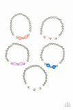 Girl's VINTAGE VAULT Starlet Shimmer 157XX Multi Bead Set of 5 Bracelets Paparazzi Jewelry