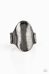 Paparazzi "Metro Mirror" Black Ring Paparazzi Jewelry