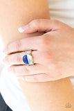 Paparazzi VINTAGE VAULT "Stone Seeker" Blue Ring Paparazzi Jewelry