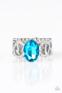 Paparazzi "Supreme Bling" Blue Ring Paparazzi Jewelry