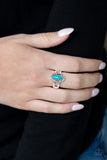 Paparazzi "Zest Quest" Blue Ring Paparazzi Jewelry