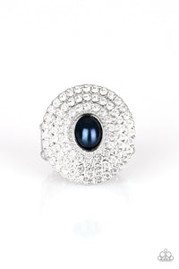Paparazzi VINTAGE VAULT "Royal Ranking" Blue Ring Paparazzi Jewelry