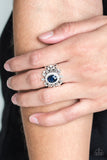 Paparazzi "Burn Bright" Blue Ring Paparazzi Jewelry